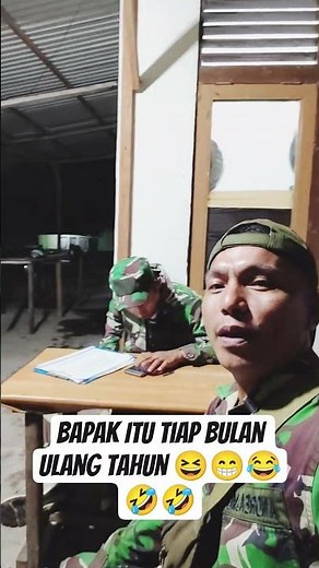 This is what happens when TNI soldiers gather together, there are some funny things that make you...