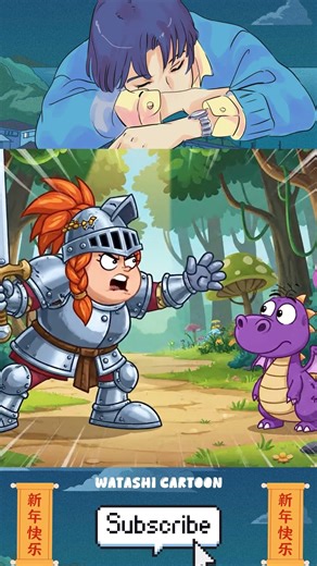 The Clumsy Knight Saga #20 #shorts