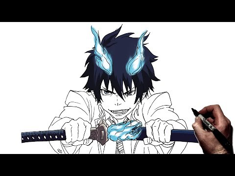 How To Draw Rin Okumura | Step By Step | Blue Exorcist
