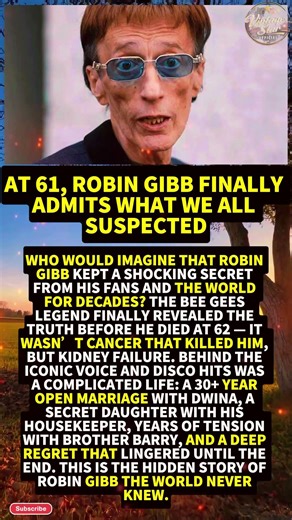 At 61, Robin Gibb FINALLY Admits What We All Suspected #shorts #viral
