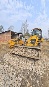 mini ruller & Jcb video 💯😎 #jcb | RoadMade Machine