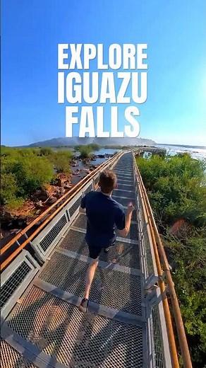 Explore Iguazu Waterfalls #iguazufalls #iguazú #brasil #argentina #running #pov #nature #fpv