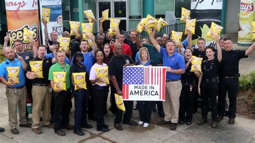 An American classic by an American inventor: Lay's potato chips