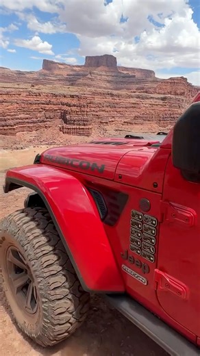 Moab has endless views. #JeepWrangler #Rubicon #RockCrawling | Red Rubicon Recon