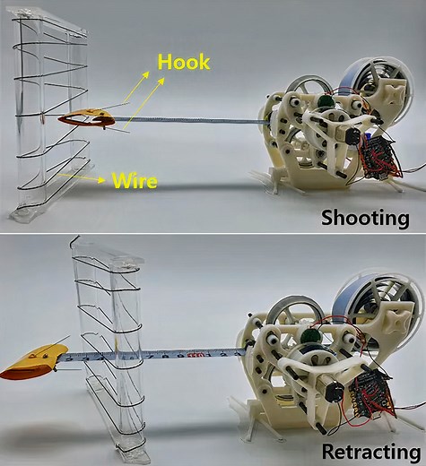 Weird Snatcher Robot Has an Arm That Shoots Out Like a Chameleon's Tongue
