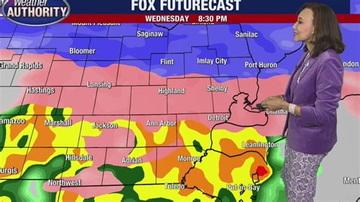 Winter Storm Watch with freezing rain forecast in effect starting Wednesday