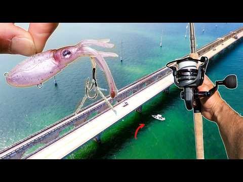 4 Days Fishing Legendary FL Keys Bridges Using Only Lures! (Catch Clean Cook)