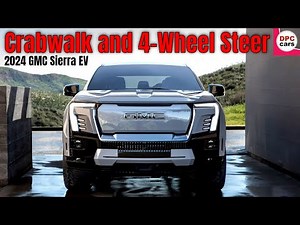 Crabwalk and 4 Wheel Steer on 2024 GMC Sierra EV Denali