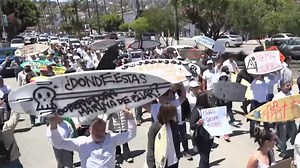 Surfers, supporters protest killings in Baja California