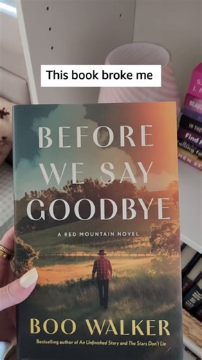Before Red Mountain, there was Otis and Rebecca. Boo Walker takes us back to where it all began in this heartbreaking, hilarious, and utterly captivating origin story. Amazon.com/BeforeWeSayGoodbye | Amazon Publishing