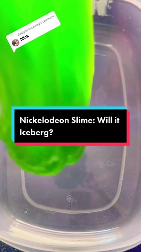 Nickelodeon Slime: Will it Iceberg? Review & Rating