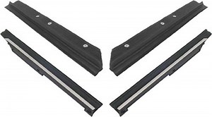 Mustang Convertible Rear Quarter Belt Glass Weatherstrip  Kit (83-89)