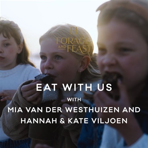 Eat a Forage and Feast Chocolate Brownie and Popcorn Cluster Tower with sisters Hannah and Kate Viljoen, and Chef Jan Hendrik's niece, Mia van der Westhuizen. Get the recipe: https://bit.ly/3MP0pTA | Checkers