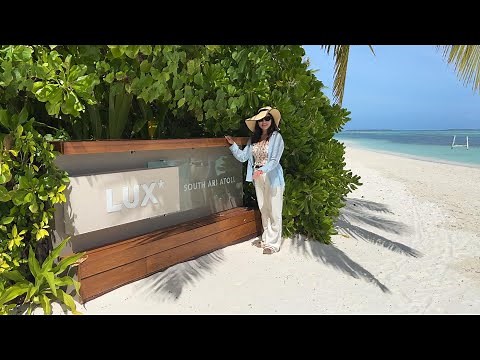 LUX South Ari Atoll MALDIVES (4K) – Resort Tour, Whale Shark Snorkeling & More马尔代夫南丽世岛全体验 (4K)｜鲸鲨浮潜