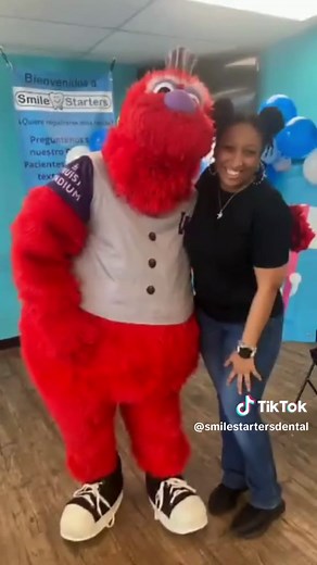 Celebrating National Children’s Dental Health month at Smile Starters Winston-Salem with the help of The Winston Salem Dash’s mascot Bolt ⚾️ ⚡️ . Bolt made a special visit to our office to learn about oral hygiene and the importance of keeping a healthy smile! 😁 . . Thank you for your visit! The kids and staff were excited to see you! . . #smilestarters #smilestartersdental #winstonsalemdash #bolt #dentist #dentistry #kidsdentist #winstonsalemnc #rdh #dentalassistant #oralhygieneisimportant #na
