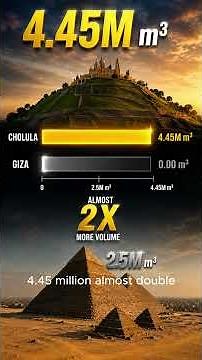 The World's Biggest Pyramid Is Hiding in Plain Sight #ancienthistory #mexico #cholula