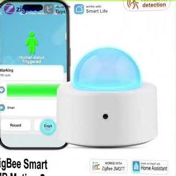 Tuya 2-in-1 Zigbee Mini PIR Motion Detector & Light Sensor