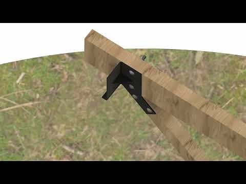 How To Install a Tribeam Glulam Brackets | Treehouse Supplies
