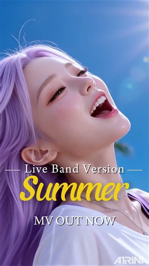 A1RINA – "Summer" ☀️ LIVE BAND - OUT NOW #summer #band #kpop #a1rina