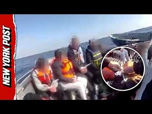 Watch Federal Agents BUST Boat Carrying 12 Illegal Migrants, Including 3 Kids