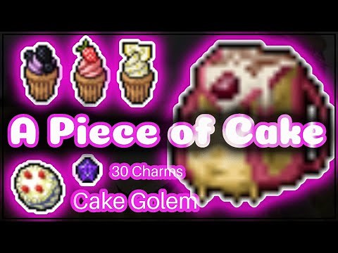 [TIBIA] Piece of Cake (bestiary CAKE GOLEM) (make CUPCAKE) how to get multiple cupcakes!