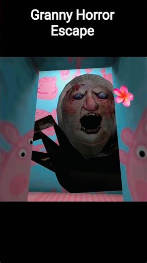 Granny Horror Escape Gameplay Peppa pig mod #granny #shorts