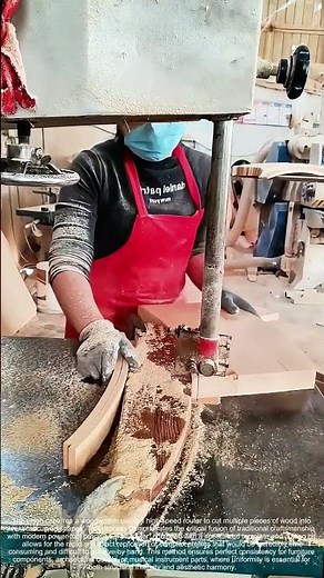 Shaping Symmetry: The High-Speed Craft of Curved Woodwork