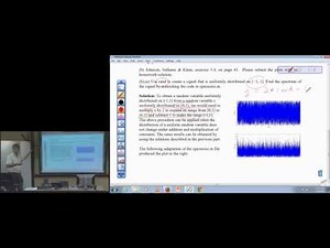 Real-Time DSP Lab: Homework #4 (Random Signals and Correlation)