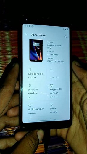 oxygen os on Redmi 7a🥰 || Custom rom on Redmi 7a