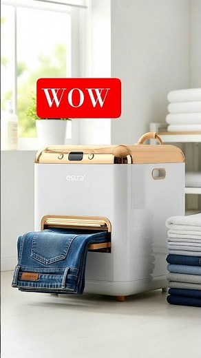 🧺⚡ Iron + Fold in One Touch | Smart Laundry Machine #viralshorts #smartgadgets ‪@viralgadgetshubs‬