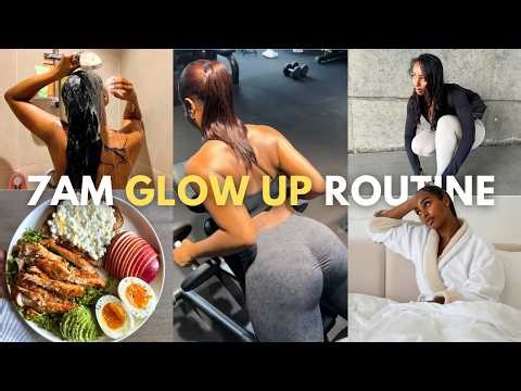 *THAT GIRL* Glow Up Morning Routine | healthy habits to glow up mentally + physically