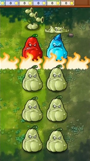 Plants vs zombie squash - PVZ Fusion 3.3 #pvzgameplay #pvzgameplay #plantsvszombies