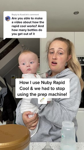 How to Use Nuby Rapid Cool Formula Feeding Bottle | Baby Feeding Tips