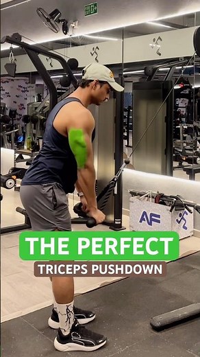 🟢 TRICEP PUSH DOWN - FULL GUIDE