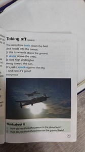 Taking off (poem)The aeroplane taxis down the fieldAnd heads... | Filo