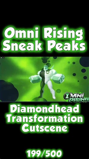 Diamondhead Transformation Cutscene | New Game Omni Rising #ben10 #roblox #robloxben10 #fyp #watch