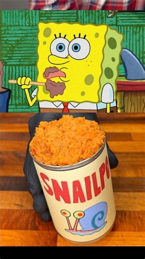 Gary Goes Gourmet As Every Other Diner Says No Way!🐌 #shorts #spongebob #gary #nickelodeon