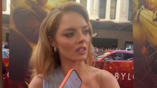 Margot Robbie lookalike Samara Weaving reveals she's close mates with the fellow Aussie actress: 'Our husbands are like best friends'