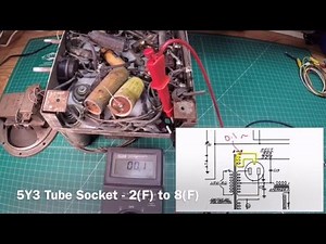 Zenith 5-S-29: Power Transformer Testing