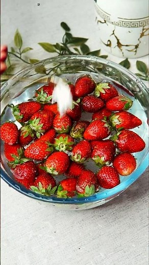 Healthy Strawberry Ice Cream 🍓🍦 | No Machine Creamy Dessert | Unique Recipe #shorts