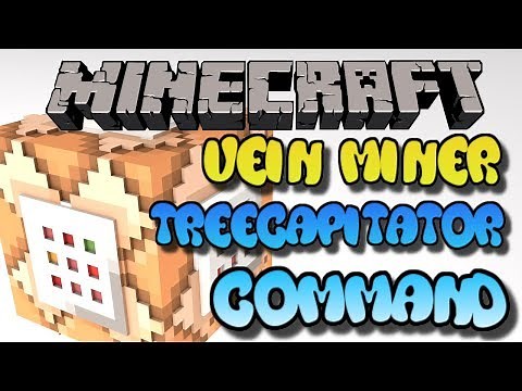 Minecraft Xbox One Command Block Vein Miner & TreeCapitator