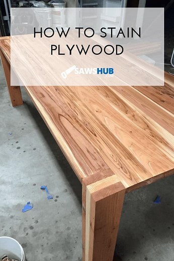 How to Select, Stain, and Finish Plywood