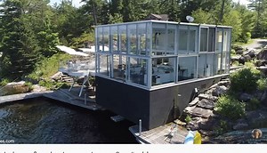 Top Home Tour Videos: “Glass House On Stony Lake” In Canada (2020)
