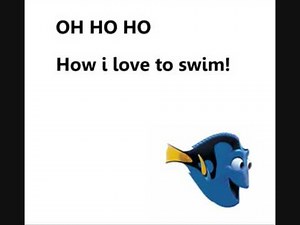 Just keep Swimming Dory