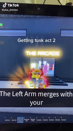 How to Get Tusk Act 2 in YBA Saint Corpse Parts | Roblox Tutorial