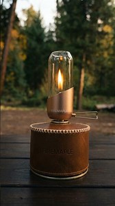 This Tiny Gas Lantern Is PERFECT for Camping 🔥 | FireMaple Orange Gas Lantern
