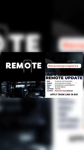 Remote is Hiring Work From Home for Customer Care Associates | Apply Online