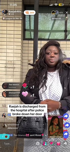 Raejah's Journey: Hospital Discharge After Incident