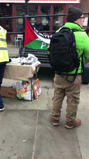 Pro Palestinian Demo in Wellingborough, Northamptonshire, 7.03.2026 #demo