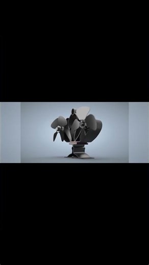🔥♻️ Eco Heat-Powered Stove Fan – Silent, Strong & Smart 🌬️